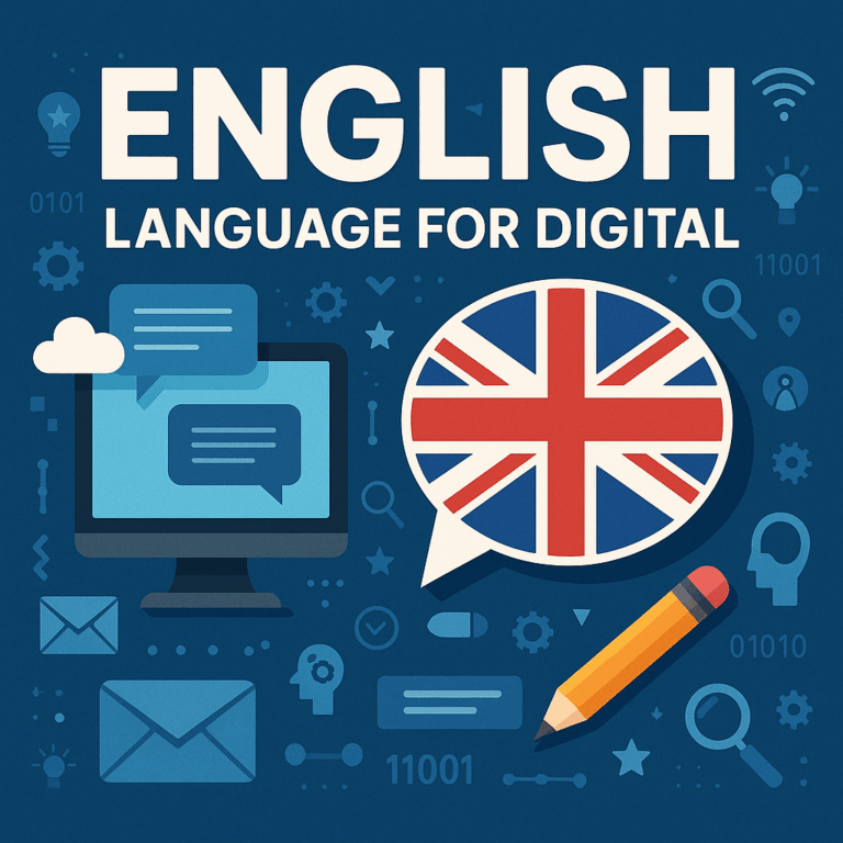 English Language for digital – AI Magister – European Digital ...